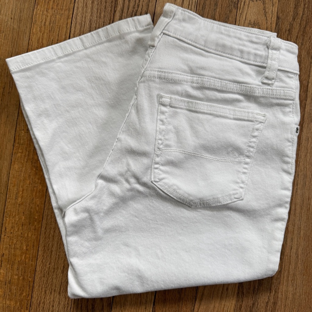 Lee White Capris